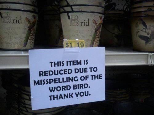 You wanna buy some brid?