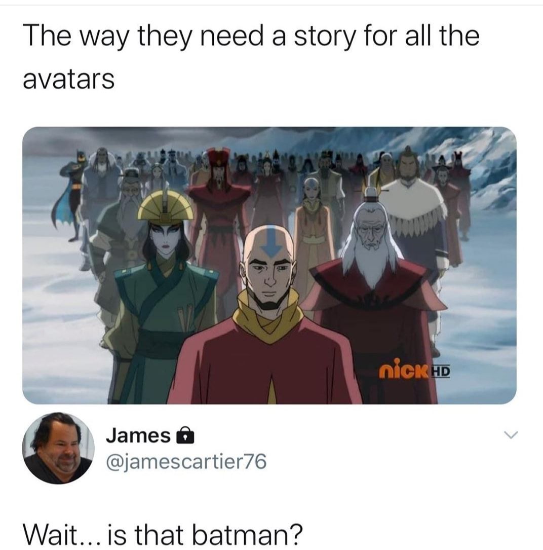 And batman