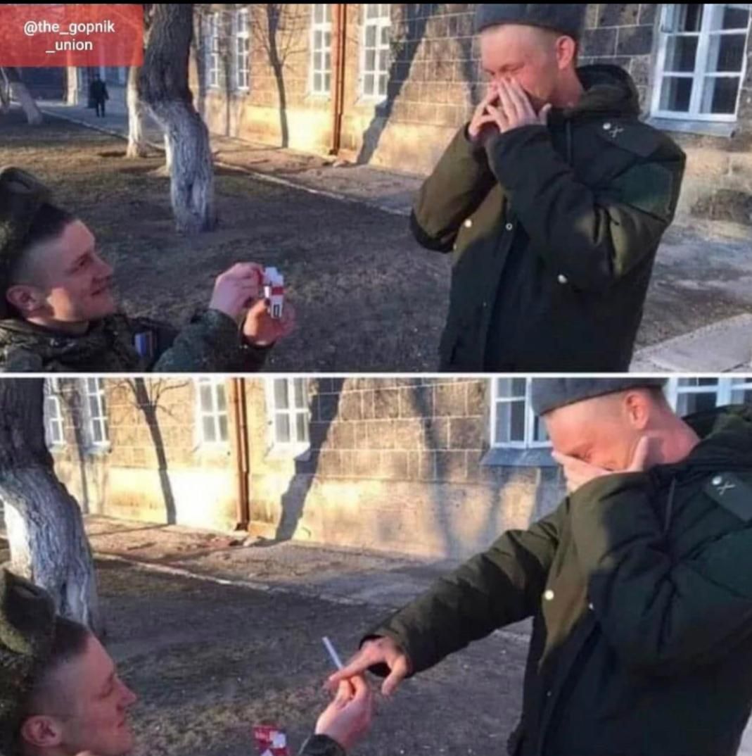 A proposal in Russia ..