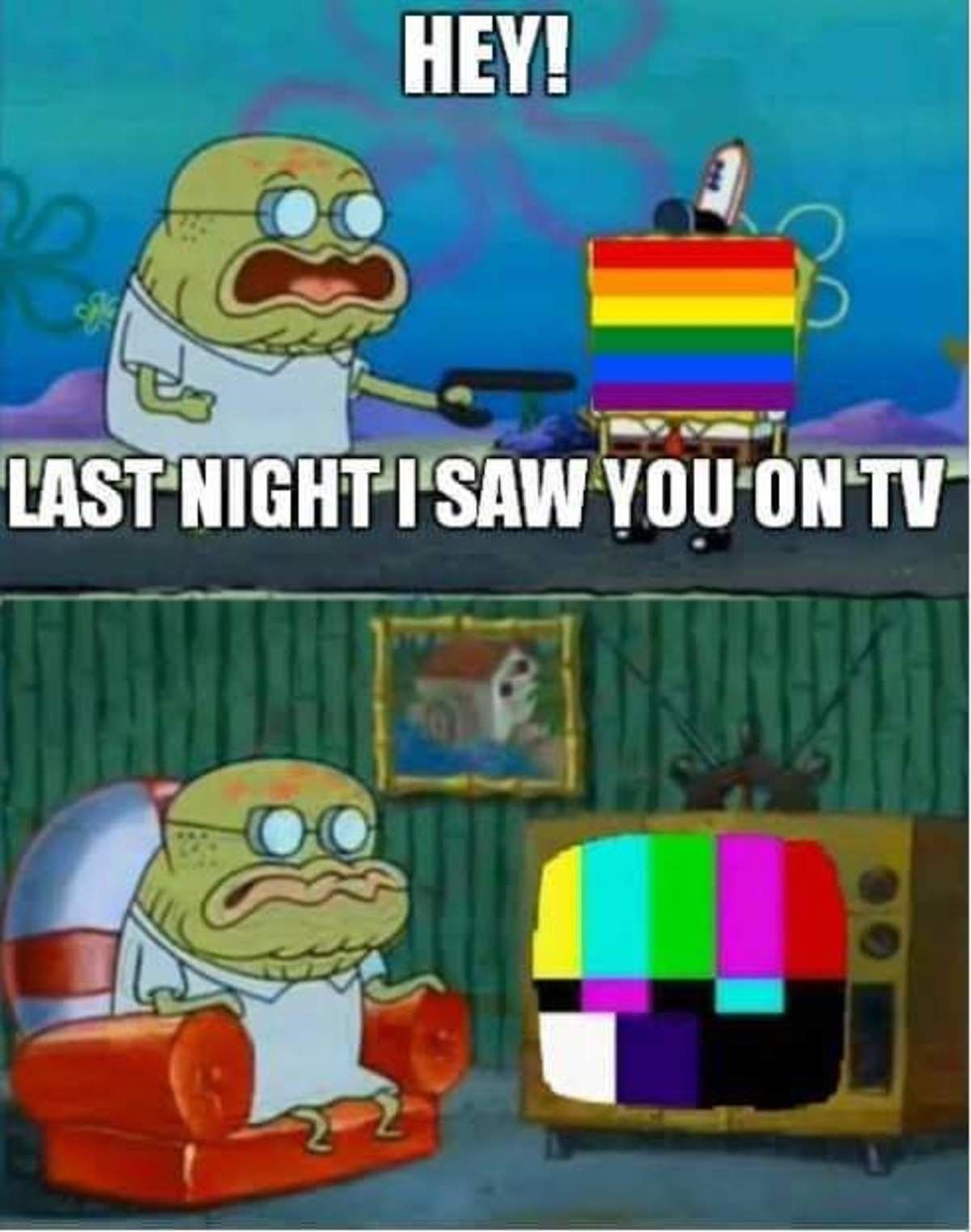 Such foul language too