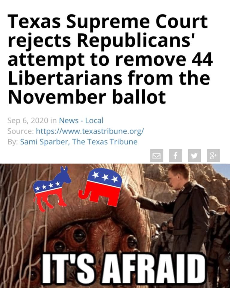 REPUBLICANS IS SCARED OF THE GOLDEN SHOWER BREHS WE ARE GONA WIN GO JO JORGENSEN 2020