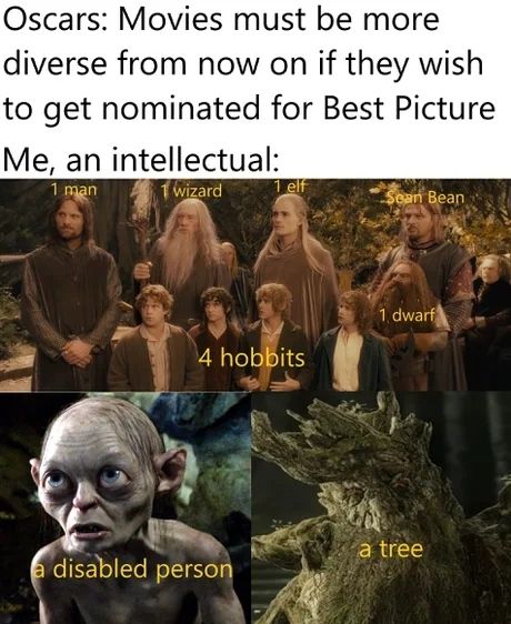 No blacks though