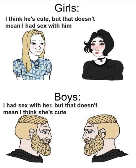 I didn't have sex and no ine finds me cute