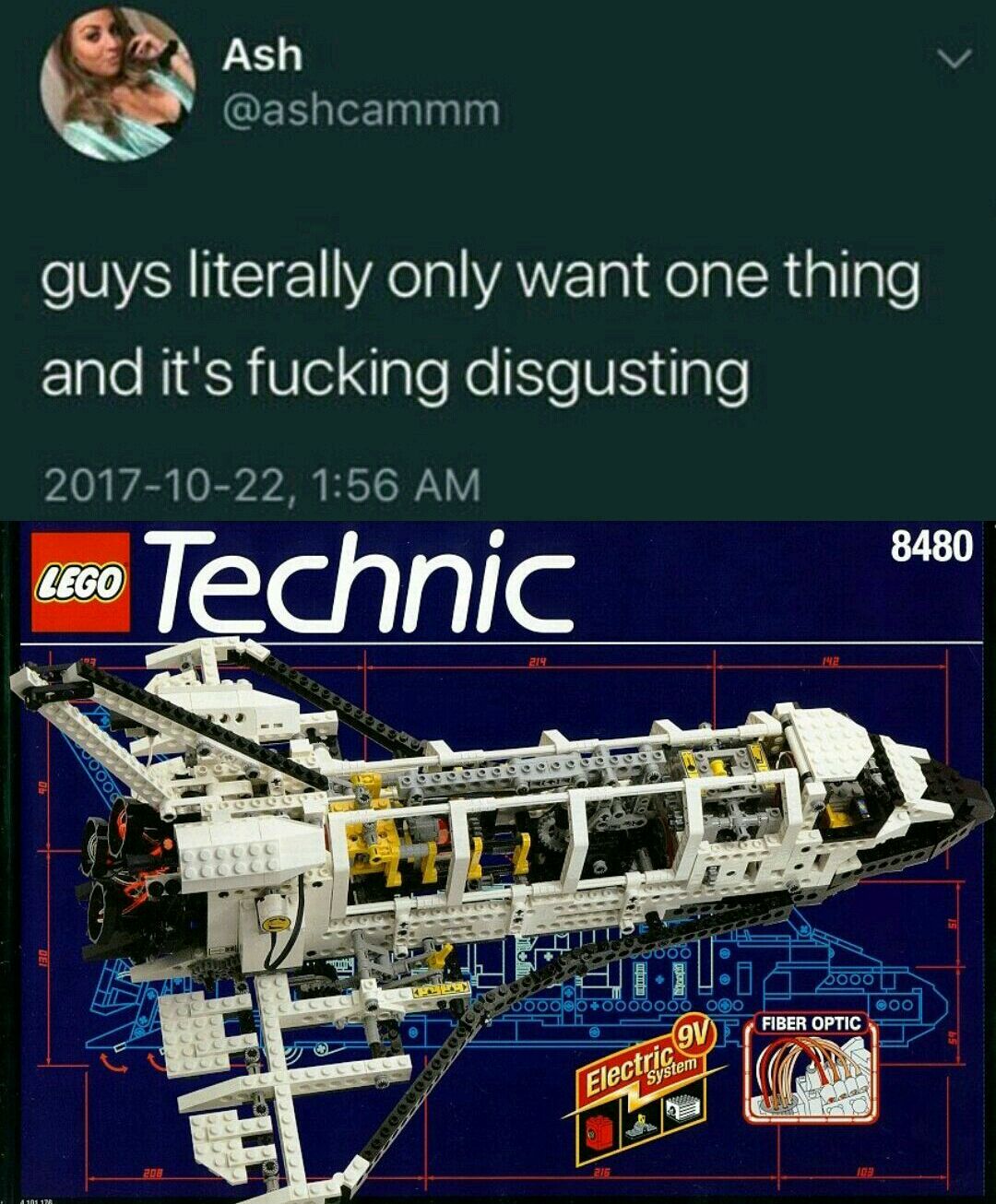 yeah sex is cool but have you ever played with lego to until the skin on your fingers peeled?