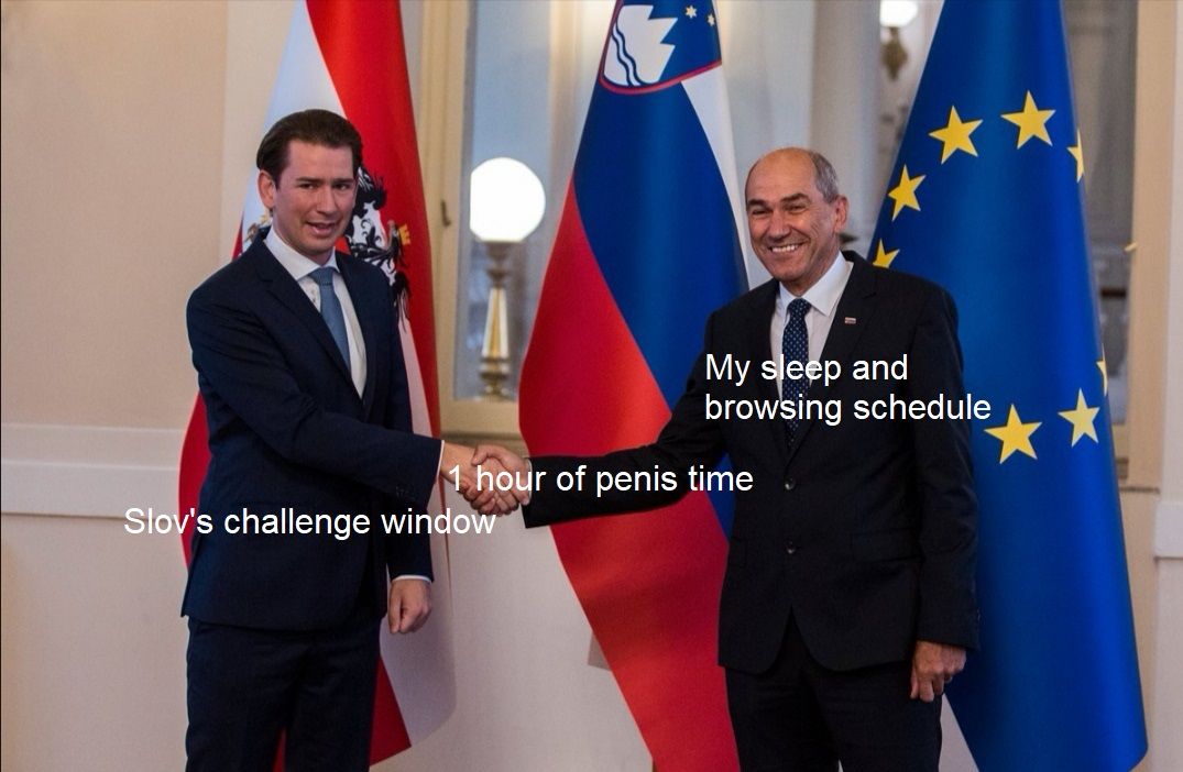 #penis had to think fast
