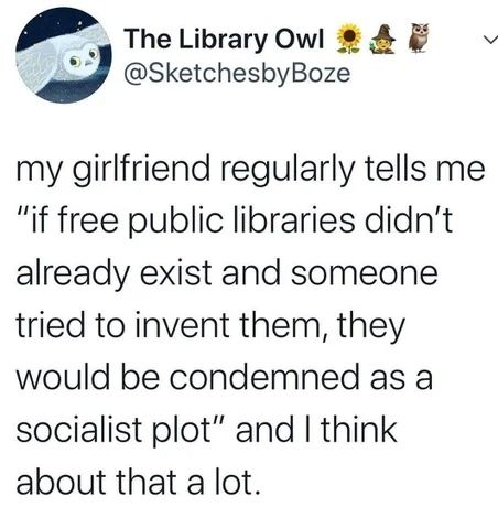 Librarians are commies