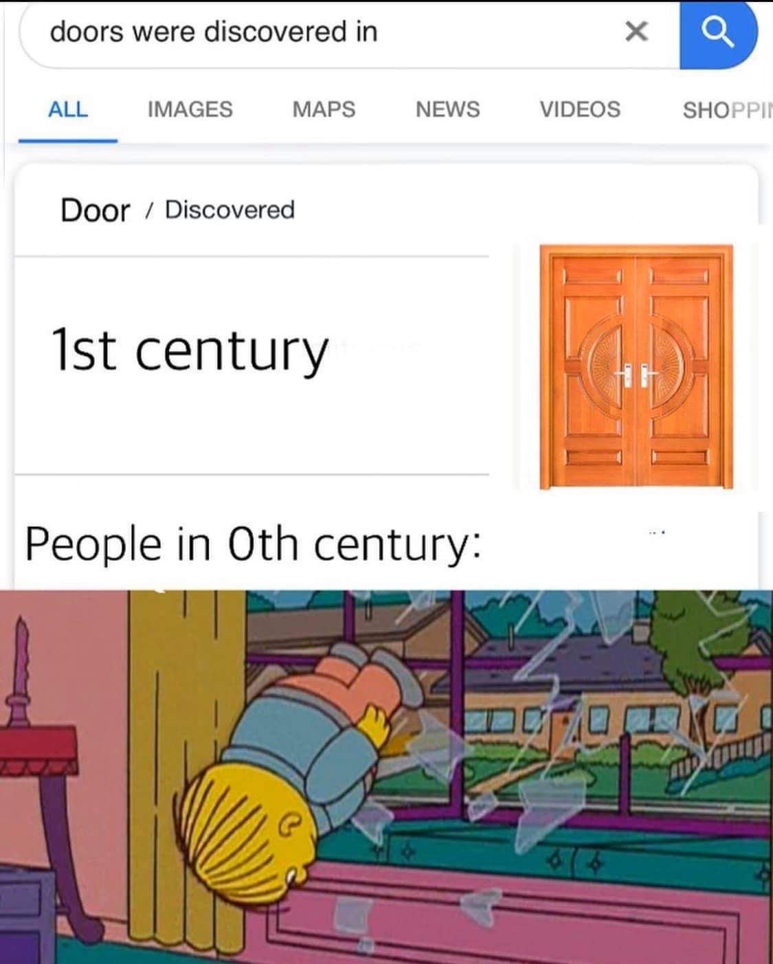 Jesus *uses block of stone for his tomb*. People: "oh shit"