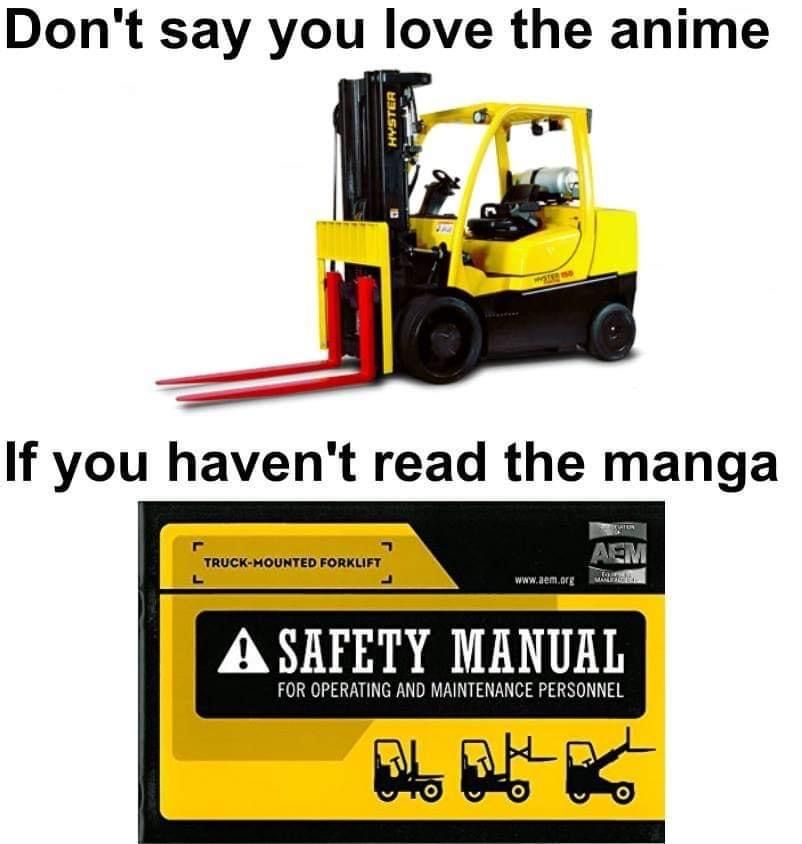 Safety first