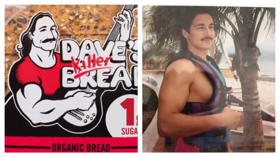 My friend looked like Dave back in the day.