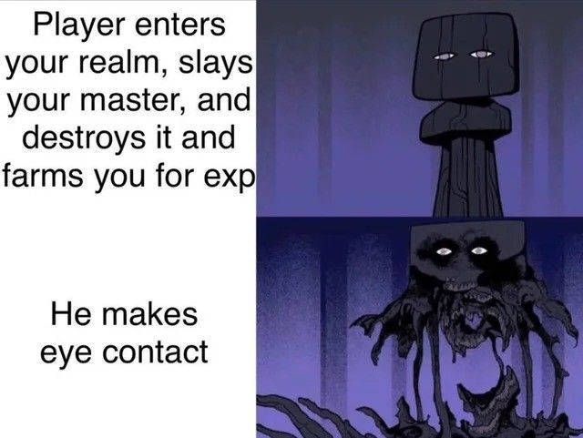 Endermen make no sense