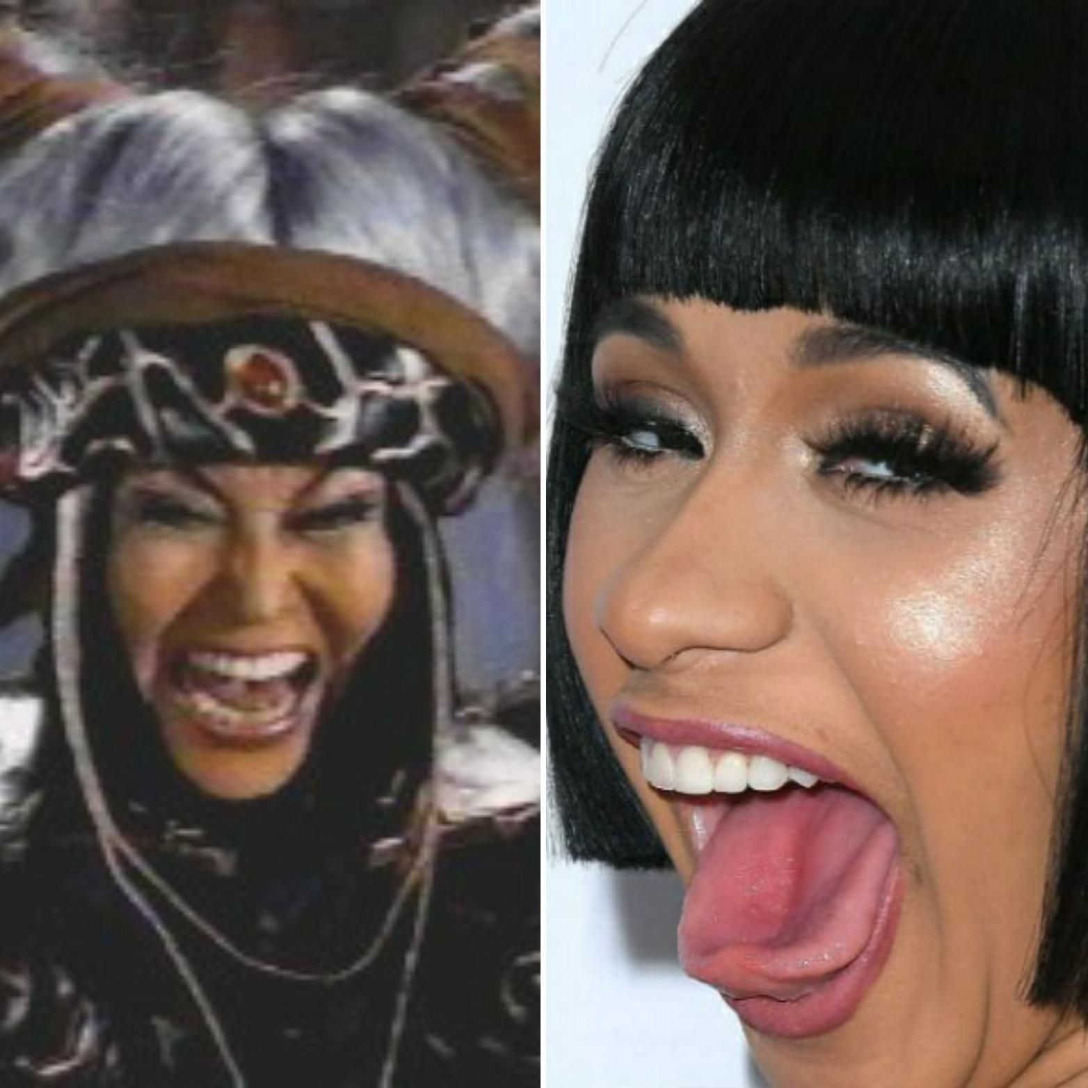While watching Power Rangers my daughter said "Cardi B has been trying to take over the world for a while now."