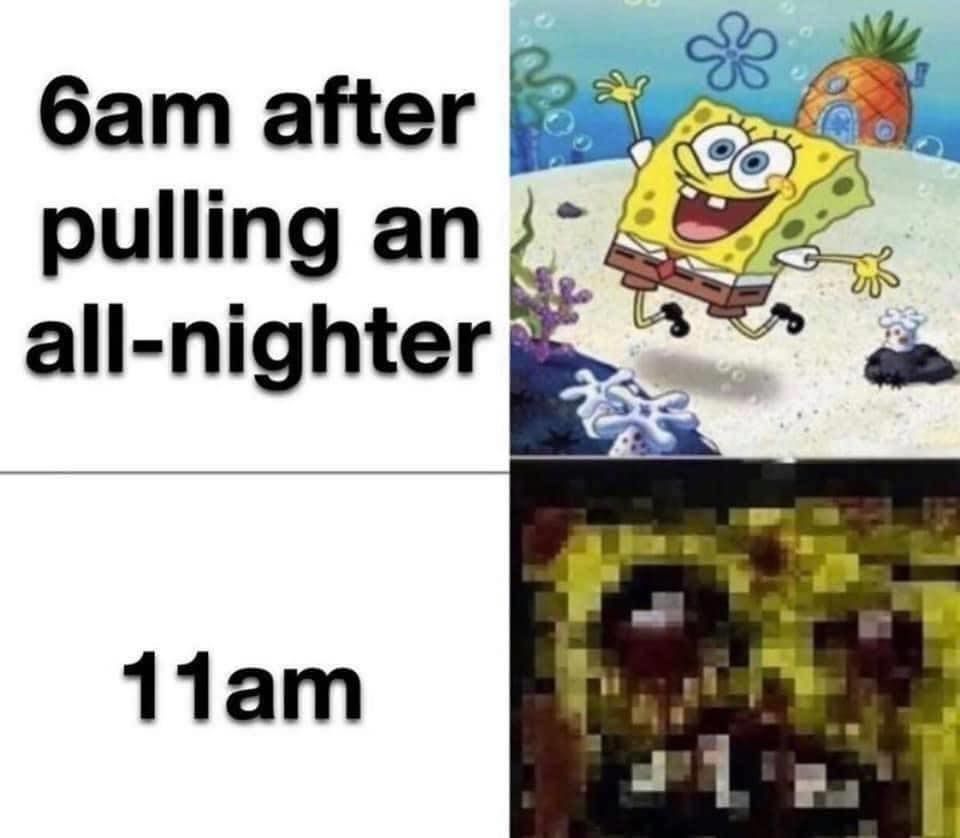 as much as i loved my night shift job night shift can be real tough brehs