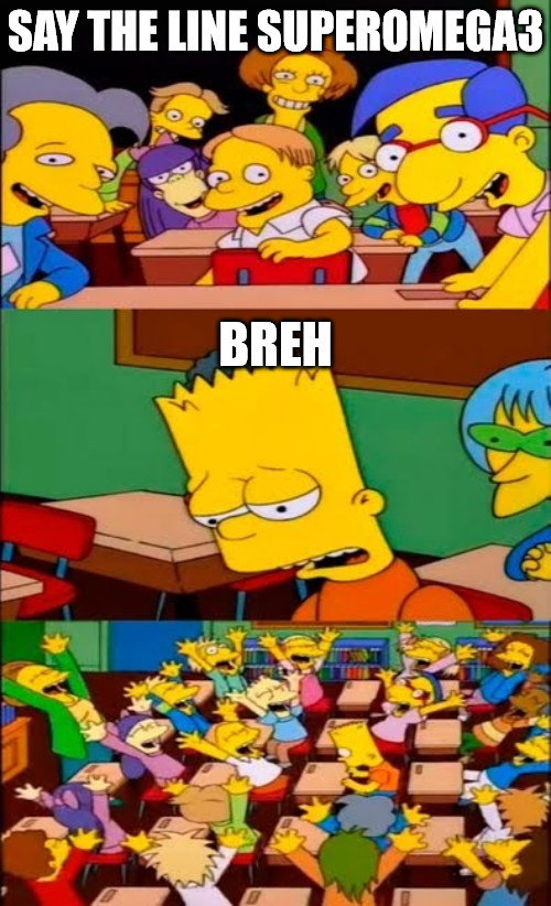 haha, druggie boi say funni word