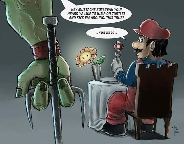 TMNT VS Super Mario