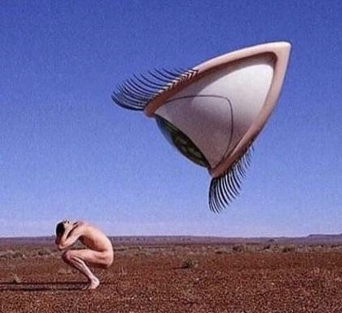 What if all forms of digital surveillance manifested in the form of etherial sensory organs?