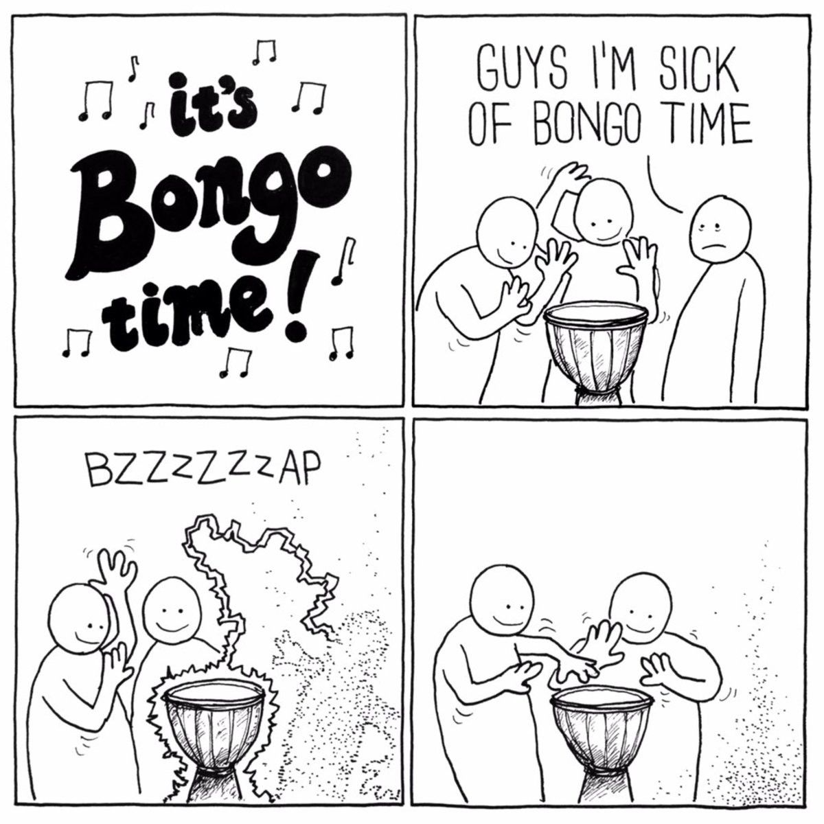 Bongo time ends when Bongo decides