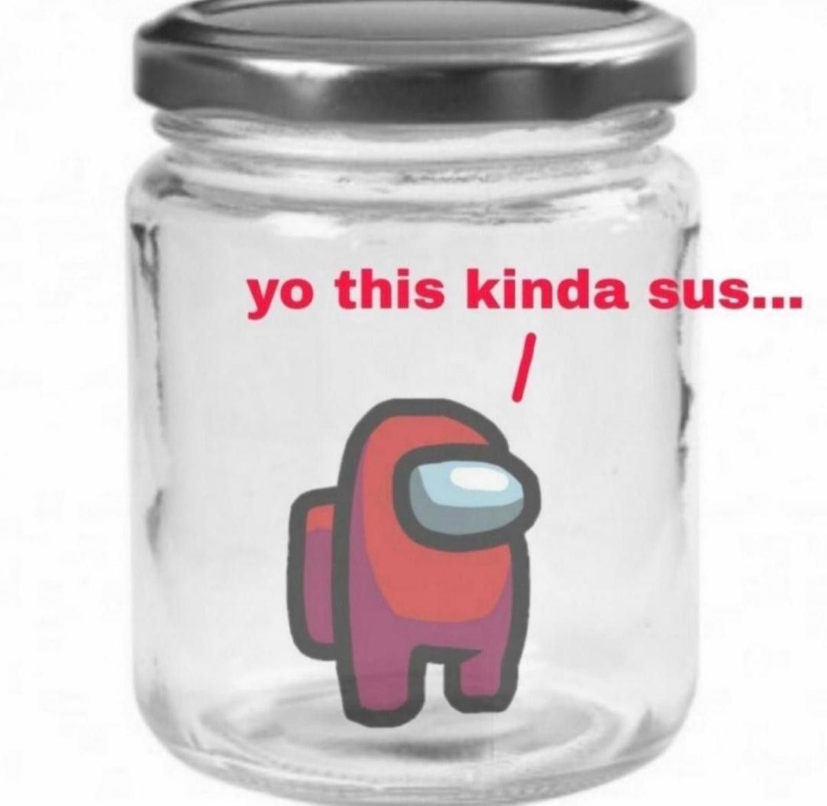 At least he's wearing a spacesuit