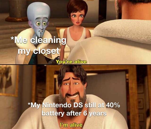And with my old DSone cartridge <3