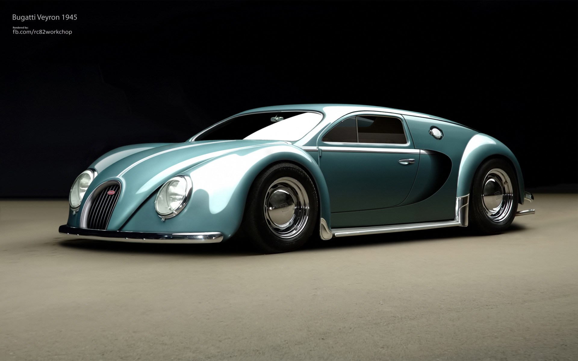If the Bugatti Veyron was designed in 1945...