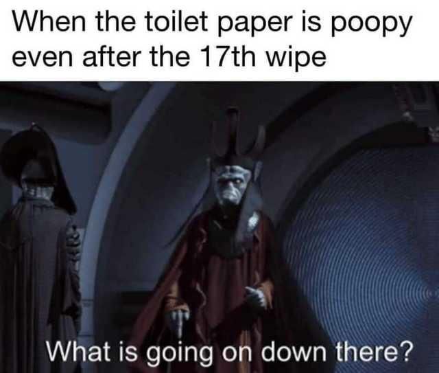 It's like wiping a sharpie.