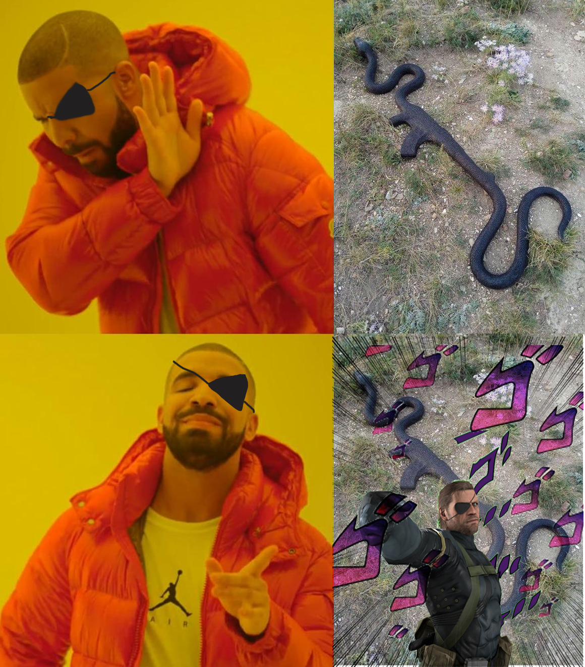 Snake? Snaaaaaaaaaaaaaaake!