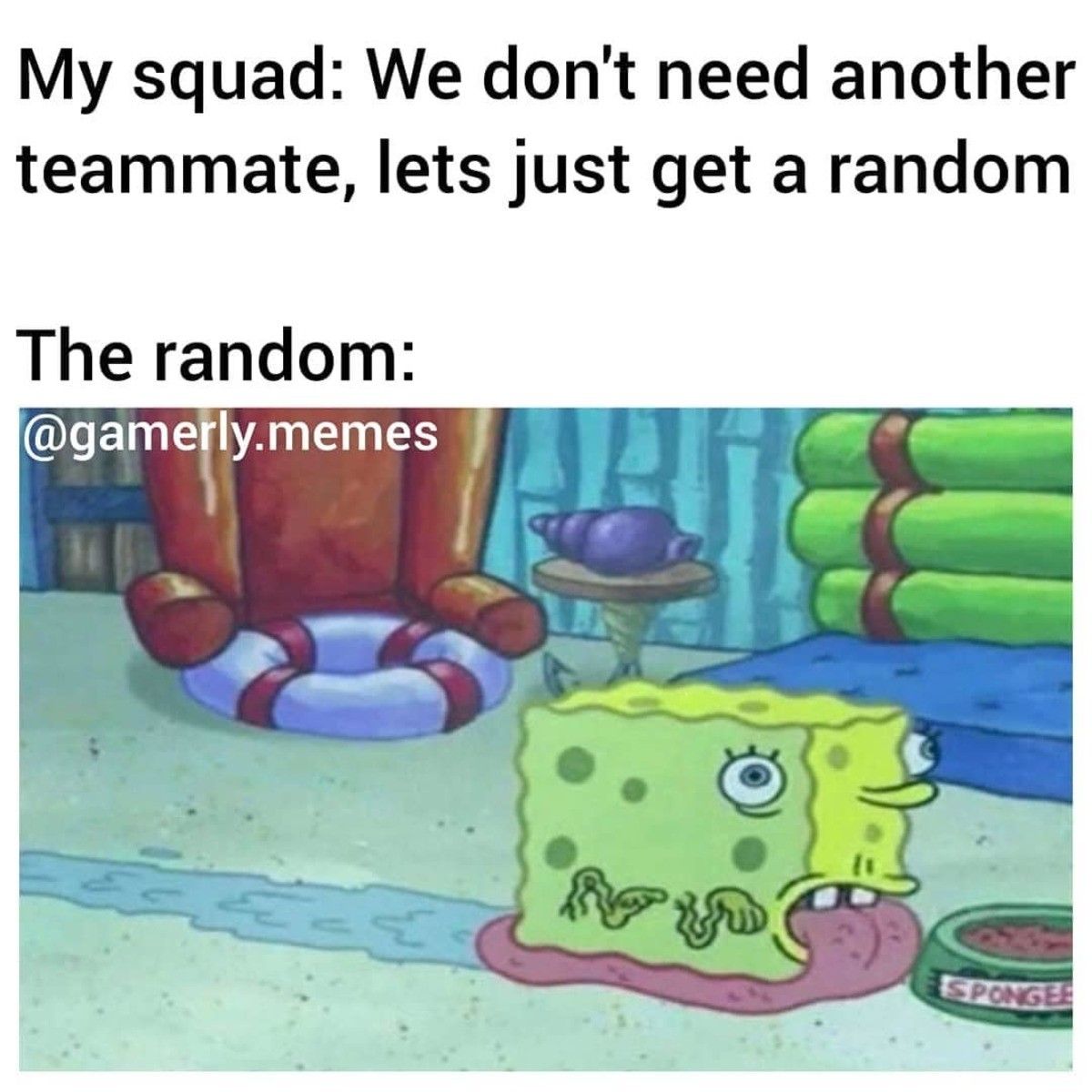 And htey wonder why no one choose to play with them