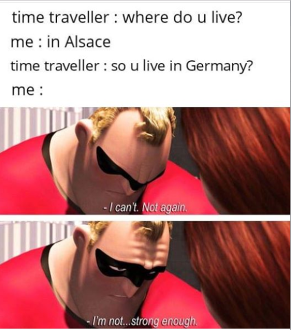 Switching sides every century is exhausting y'know