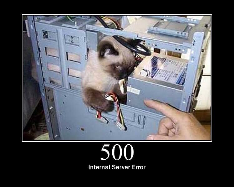 HTTP STATUS 500