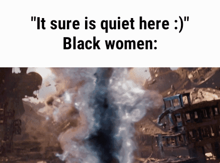 The silence is broken