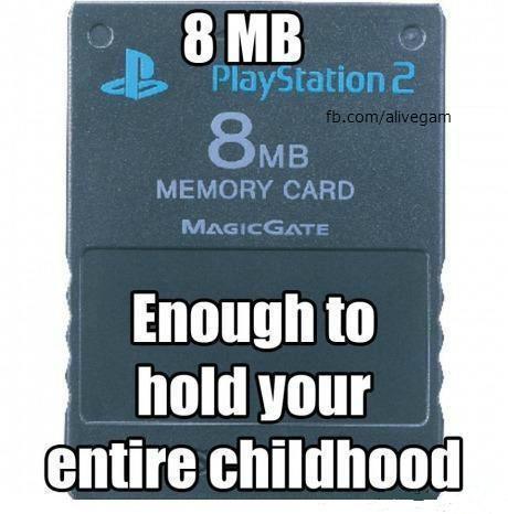 Enough to hold your childhood......