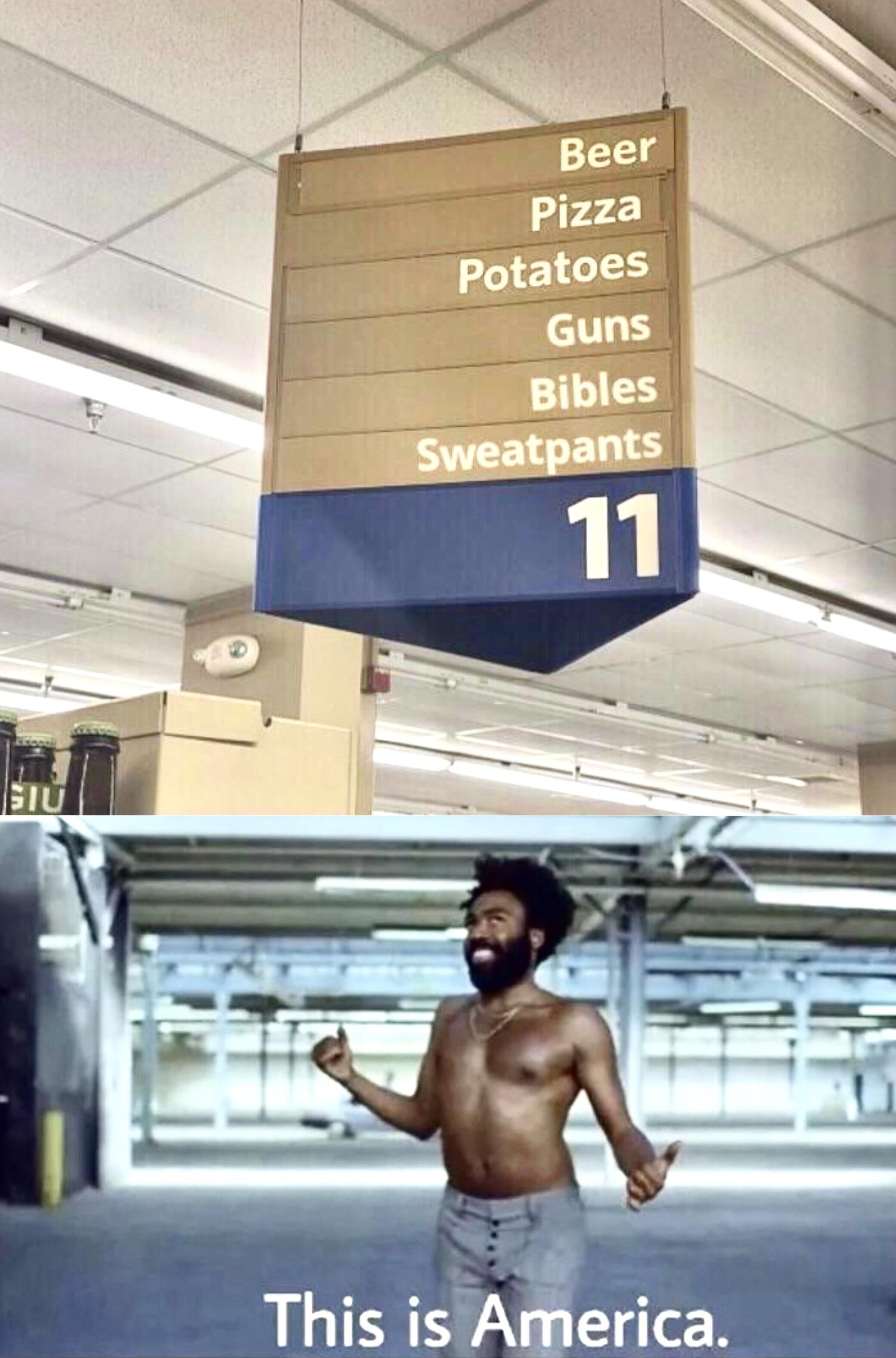 Americans favourite aisle