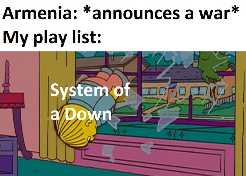They're Armenian and got songs about cruel wars