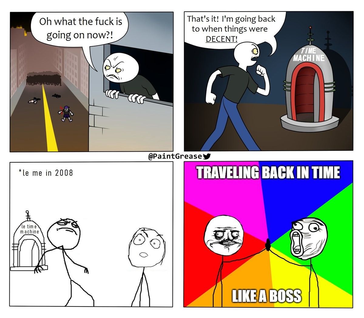 How horrible do things have to be when that's an improvement?