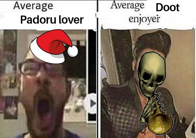 Doots before christmas hoes