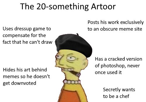 I said I'm doing Inktober and I'm doing Inktober... just in the comment section