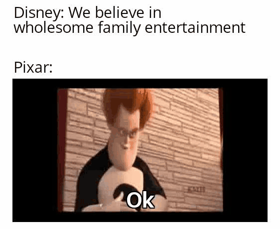 I haven't seen every Pixar film, but I don't remember ever seeing a donkey