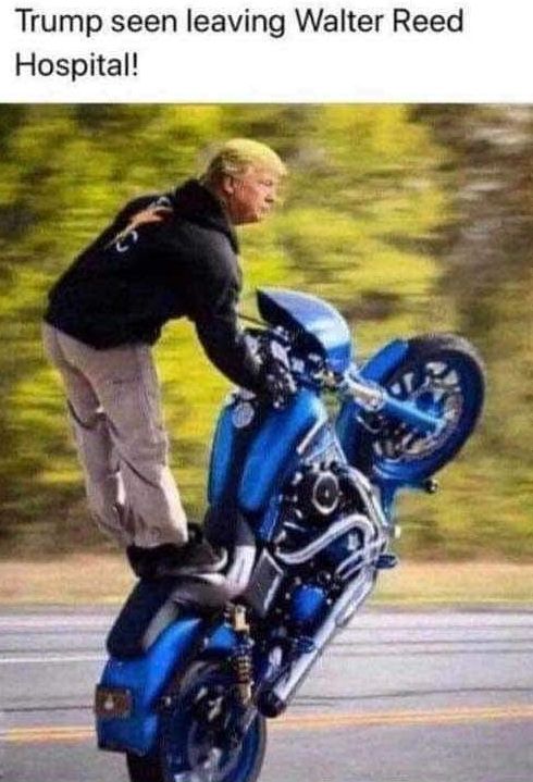 Trump is back