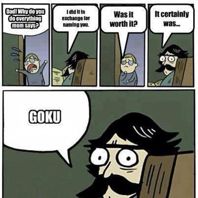Totally worth it, Goku!!