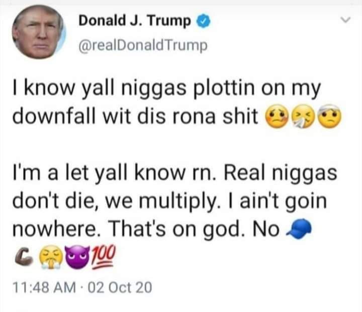 oh no brehs the RONA is messin up his brainz
