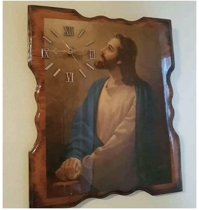 Jesus Christ would you look at the time!!