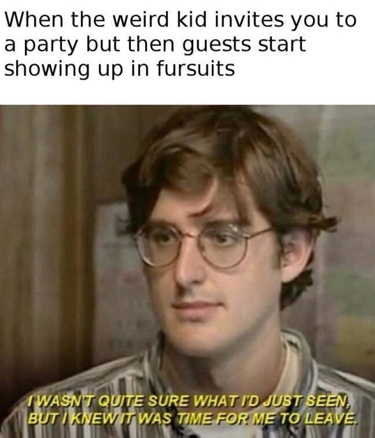 I can get revenge on him by inviting him to one of my parties