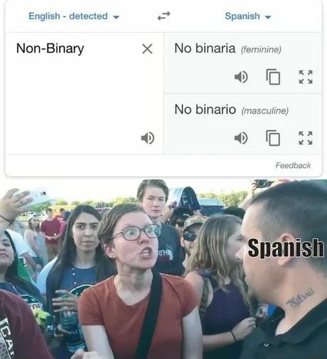 Change the whole language!
