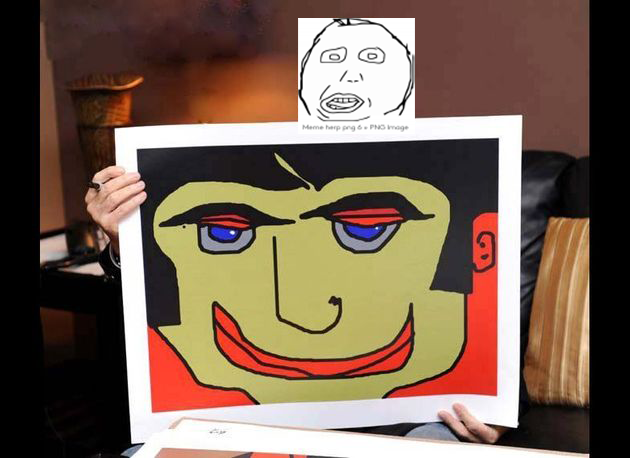 LeHerp when he post his crappy art