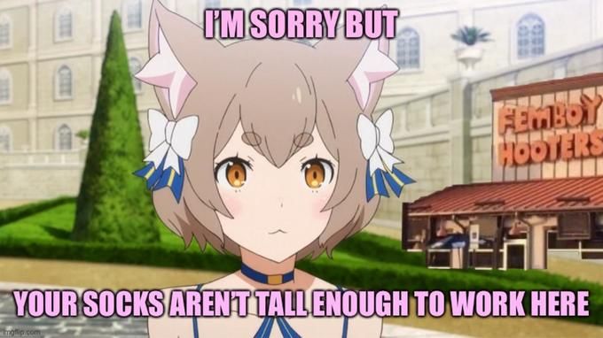 kneesocks not enough uwu