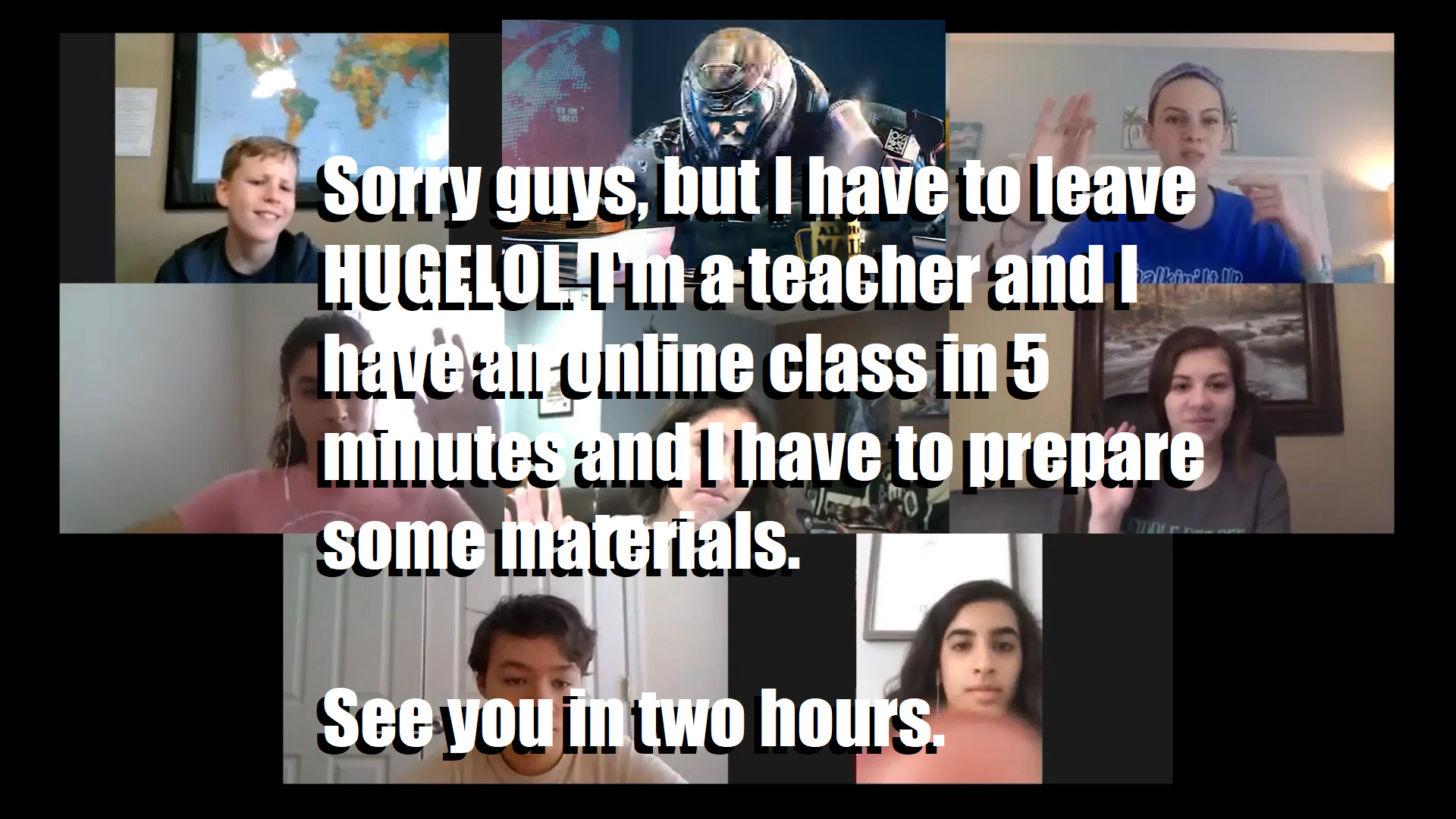 Sorry it had to come to this