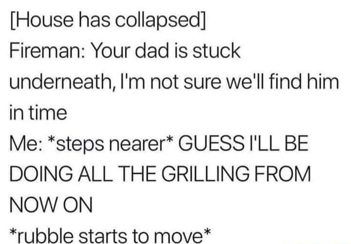 He lives