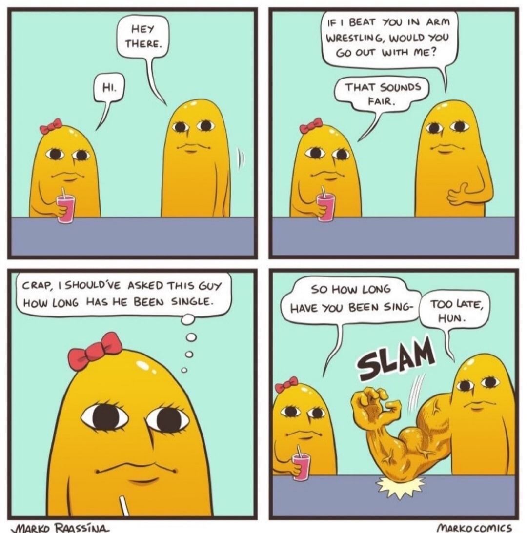 >:)