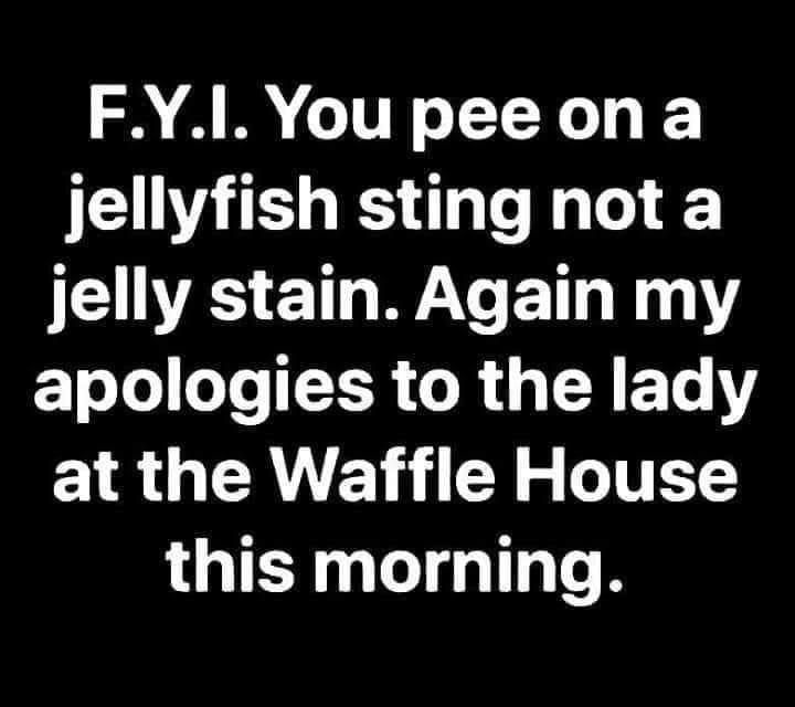 Sorry lady
