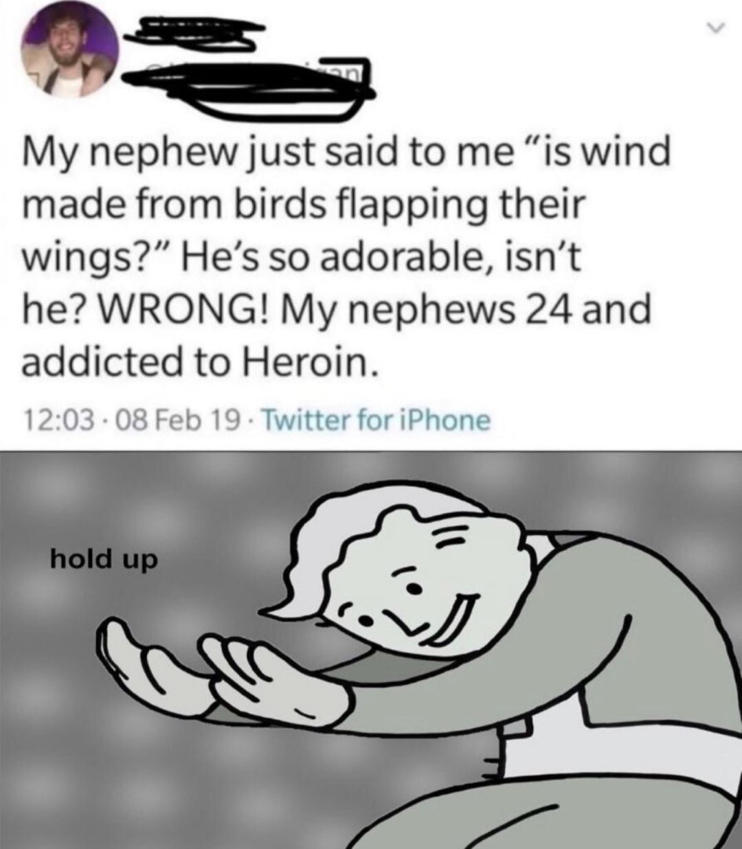 Hold up