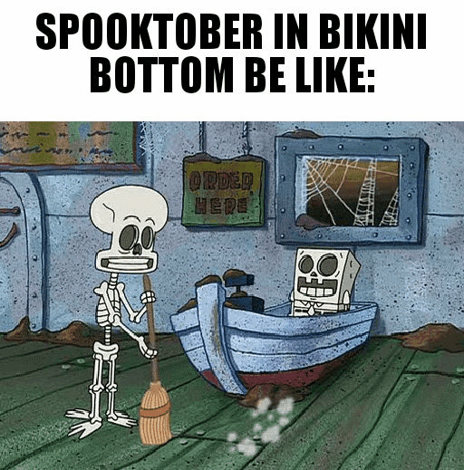 Spooky scary fishes